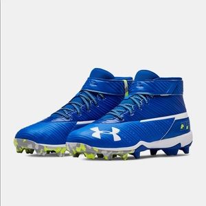 Men's UA Harper 3 Mid RM Baseball Cleats 🏈